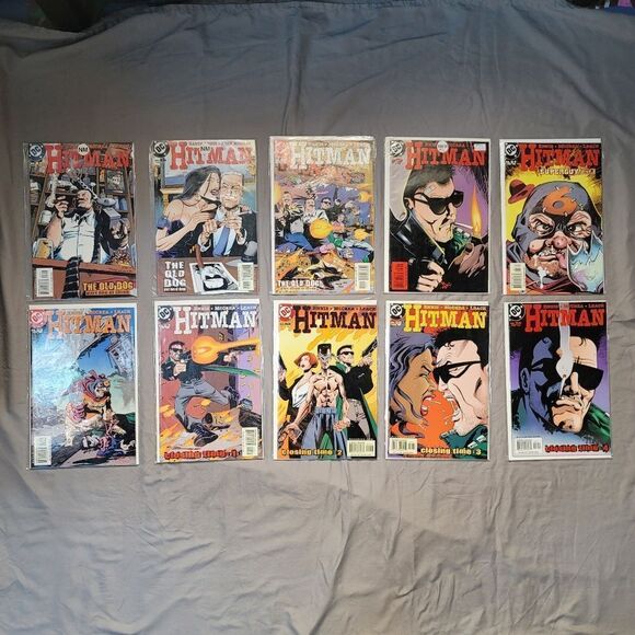DC Comics Other - Hitman Comics Lot of 10 - DC Series by Garth Ennis - near mint condition